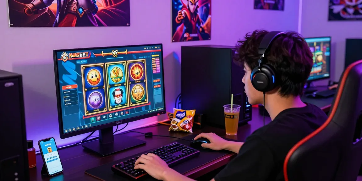 Pengguna menikmati permainan di situs slot gacor dengan grafis berwarna-warni dan suasana permainan yang mengasyikkan.