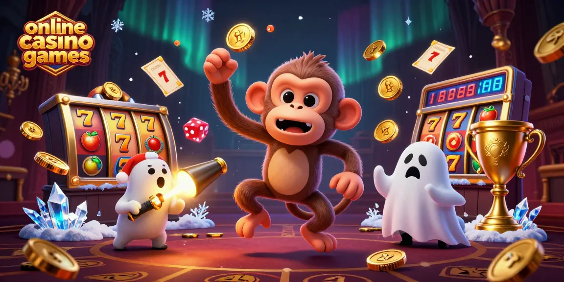 Engage in exciting online casino games featuring dynamic 3D characters and vibrant casino elements.